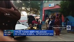 Video: Truk Tangki BBM Meledak di Afghanistan, 19 Orang Tewas