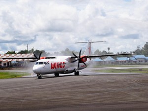Pesawat Wings Air Ditembaki OTK Saat Mendarat di Bandara Dekai Yahukimo!