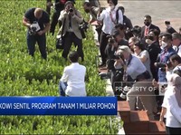 Jokowi Sentil Program Tanam 1 Miliar Pohon
