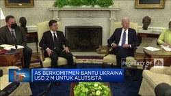Negara Lagi Perang, Zelensky Terbang ke AS Bertemu Biden