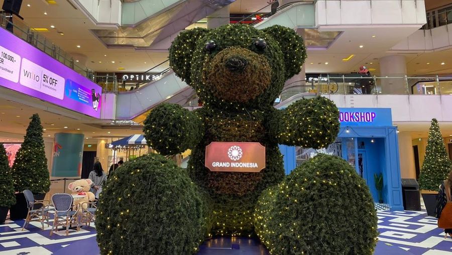 Dekorasi Natal di Mall Grand Indonesia. (Dok. Mall Grand Indonesia)
