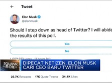 Dipecat Netizen, Elon Musk Cari CEO Baru Twitter