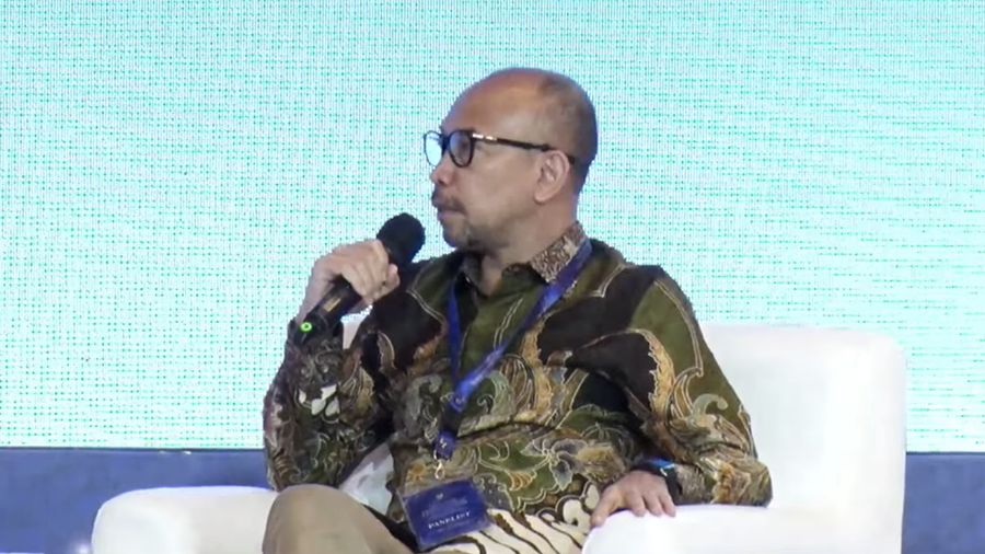 Ekonom Senior, Chatib Basri dalam acara Outlook Perekonomian Indonesia 2023, Rabu (21/12/2022). (Tangkapan layar via Youtube PerekonomianRI)