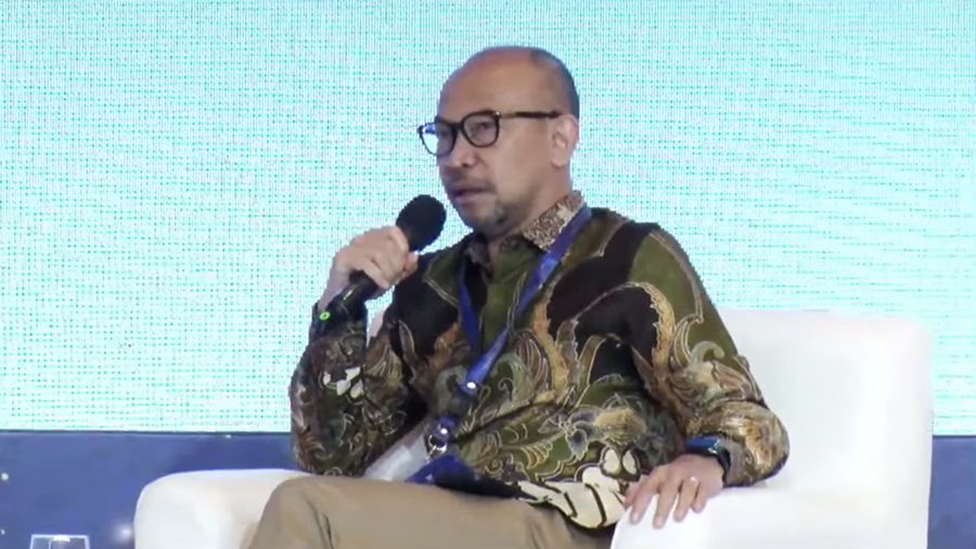 Ekonom Senior, Chatib Basri dalam acara Outlook Perekonomian Indonesia 2023, Rabu (21/12/2022). (Tangkapan layar via Youtube PerekonomianRI)