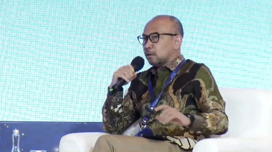 Ekonom Senior, Chatib Basri dalam acara Outlook Perekonomian Indonesia 2023, Rabu (21/12/2022). (Tangkapan layar via Youtube PerekonomianRI)