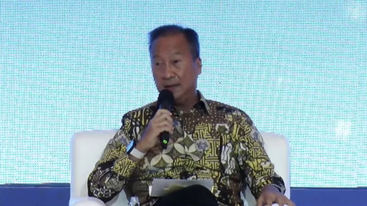 Menteri Perindustrian, Agus Gumiwang Kartasasmita dalam acara Outlook Perekonomian Indonesia 2023 Menteri Perindustrian, Agus Gumiwang Kartasasmita dalam acara Outlook Perekonomian Indonesia 2023, Rabu (21/12/2022). (Tangkapan layar via Youtube PerekonomianRI)