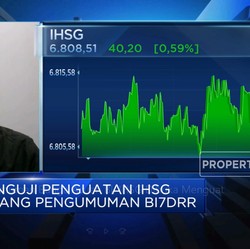 Nantikan Pengumuman Bunga Acuan BI, IHSG Dibuka Menguat