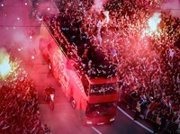 Timnas Maroko dan Ibunya Disambut Meriah di Istana Kerajaan
