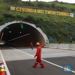 Hore! Tol Terowongan Kembar Bisa Dijajal Bulan Depan