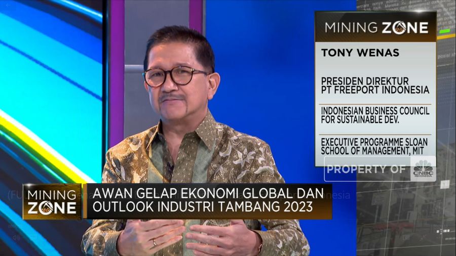Tony Wenas & Masa Depan Hilirisasi Tembaga Freeport Indonesia (CNBC Indonesia TV)