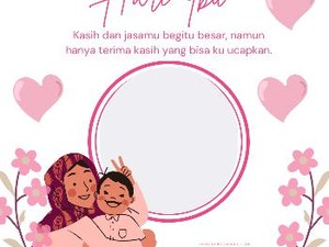 25 Link Twibbon Hari Ibu 2023 Gratis, Yuk Ungkapkan Cinta ke Ibumu