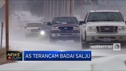 Video: Badai Salju Hebat Mengancam AS