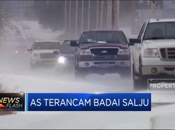 Video: Badai Salju Hebat Mengancam AS