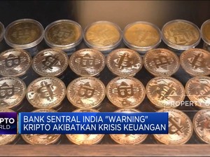 Bank Sentral India 'Warning' Kripto Picu Krisis Keuangan