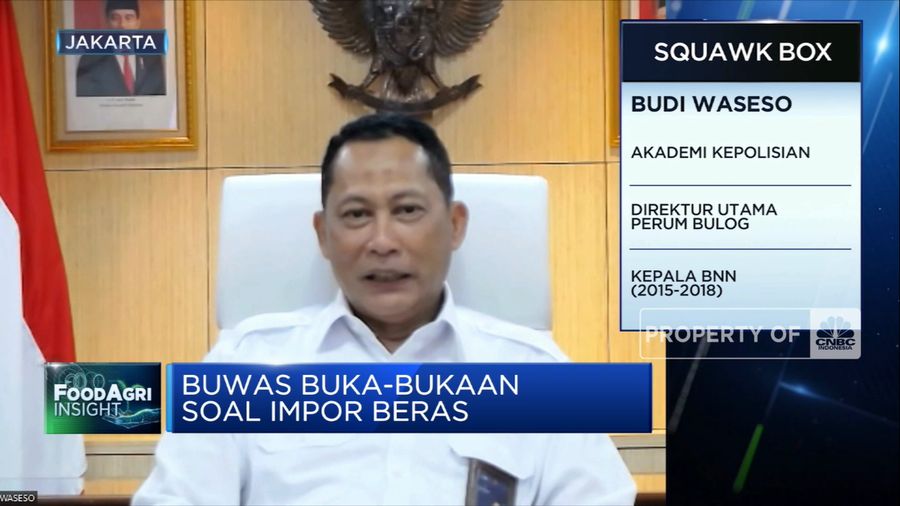 Budi Waseso Ungkap Alasan Bulog Impor Beras 500 Ribu Ton(CNBC Indonesia TV)