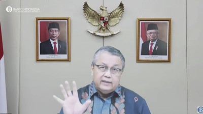 Gubernur Bank Indonesia, Perry Warjiyo Saat Pengumuman Hasil Rapat Dewan Gubernur Bulanan Bulan Desember 2022. (Tangkapan Layar Youtube Bank Indonesia)