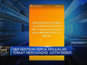 Video: H&M Setop Penjualan Merchandise Justin Bieber
