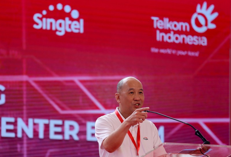 PT Telkomunikasi Indonesia (Persero) Tbk (TLKM) melalui anak usahanya NeutraDC, menggelar ground breaking pembangunan data center berkapasitas 51 MW di Batam. PT Telkomunikasi Indonesia (Persero) Tbk (TLKM) melalui anak usahanya NeutraDC, menggelar ground breaking pembangunan data center berkapasitas 51 MW di Batam. (Dok. Detik/Rachman Haryanto)