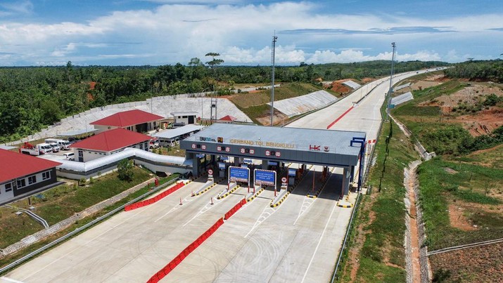 Tol Lubuk Linggau - Curup Bengkulu  (dok Hutama Karya)