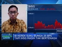 BI Kerek Bunga Acuan 25 Bps, IHSG Masih Tak Bertenaga