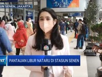 Video: Libur Nataru, Penumpang di Stasiun Senen Melonjak