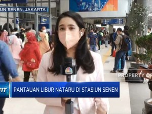 Video: Libur Nataru, Penumpang di Stasiun Senen Melonjak
