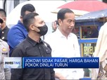 Jokowi Sidak Pasar, Harga Bahan Pokok Dinilai Turun