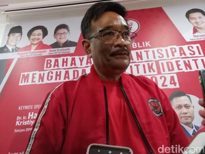Djarot Bicara Dewi Keadilan di Belakang Mega saat Pidato Hati Nurani