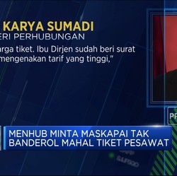 Menhub Minta Maskapai Tak  Banderol Mahal Tiket Pesawat