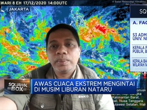 RI Puncak Musim Hujan! Cuaca Ekstrem Mengintai Liburan Nataru