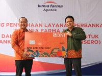 BNI Gaet Kimia Farma Apotek Sediakan Layanan Perbankan