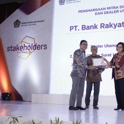 BRI Kantongi Penghargaan Dealer Utama Terbaik Selama 5 Tahun