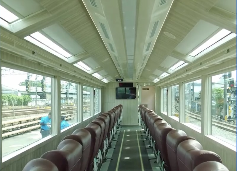 Kereta Panoramic kini bisa dicoba oleh masyarakat umum setelah soft launching yang dilakukan PT Kereta Api Indonesia pada 24 Desember 2022. Kereta Panoramic kini bisa dicoba oleh masyarakat umum setelah soft launching yang dilakukan PT Kereta Api Indonesia pada 24 Desember 2022. (Dok, KAI)