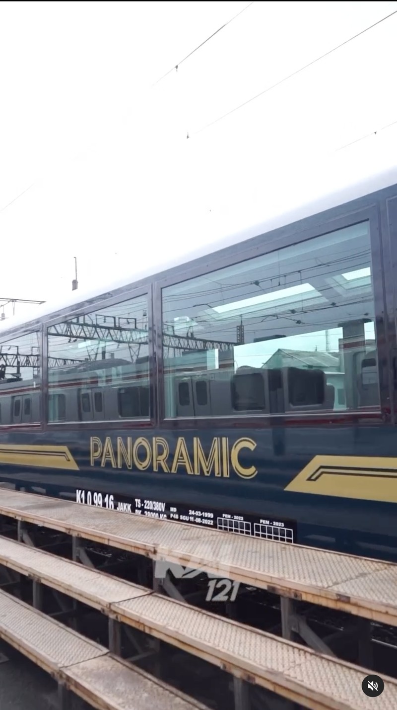 Kereta Panoramic kini bisa dicoba oleh masyarakat umum setelah soft launching yang dilakukan PT Kereta Api Indonesia pada 24 Desember 2022. (Dok, KAI)