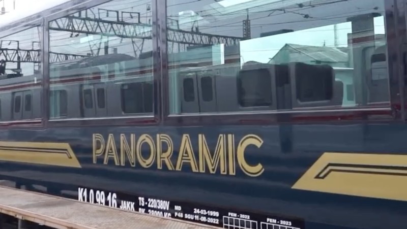 Kereta Panoramic kini bisa dicoba oleh masyarakat umum setelah soft launching yang dilakukan PT Kereta Api Indonesia pada 24 Desember 2022. (Dok, KAI)