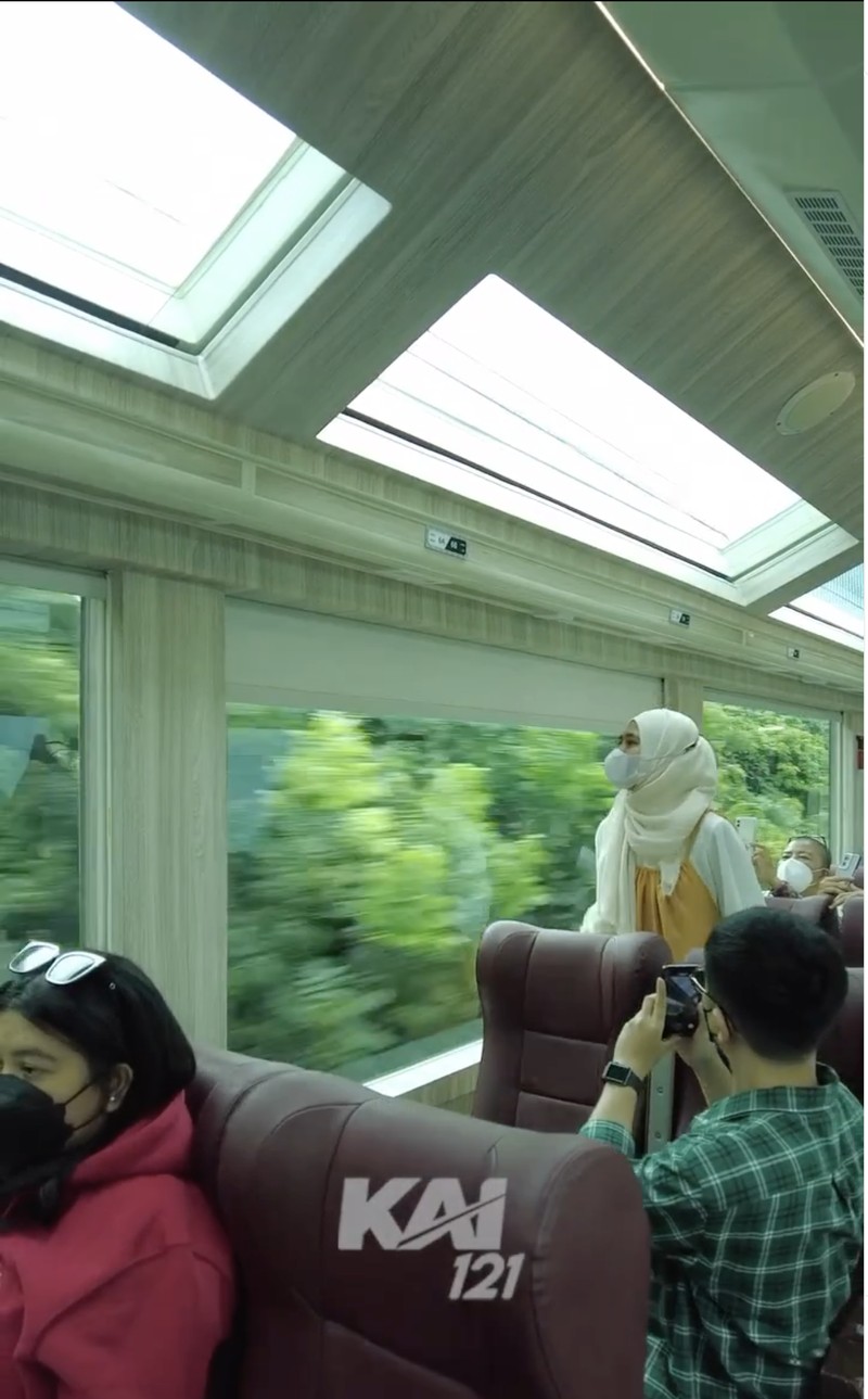 Kereta Panoramic kini bisa dicoba oleh masyarakat umum setelah soft launching yang dilakukan PT Kereta Api Indonesia pada 24 Desember 2022. (Dok, KAI)