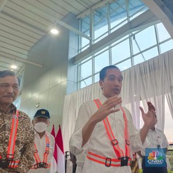 Jokowi: Pengembangan Stasiun Manggarai Tahap II Tuntas 2025