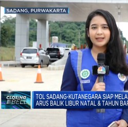 Tol Sadang-Kutanegara Siap Melancarkan Arus Balik Nataru