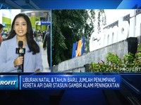 Video: Libur Nataru, Jumlah Penumpang Kereta Api Melonjak
