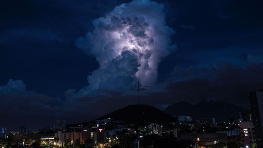 Ilustrasi Awan kumulonimbus. (Dok. Pexel)