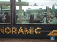 Potret Kereta Panoramic Mewah yang Tarifnya Mulai Rp 1 Juta