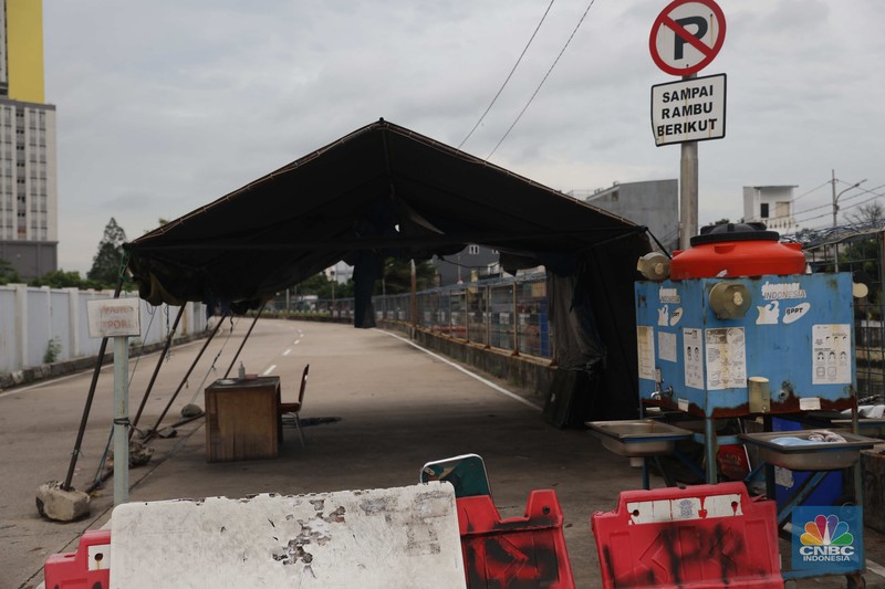 Suasana terkini Rumah Sakit Darurat Covid-19 (RSDC) Wisma Atlet, Kemayoran, Jakarta Pusat, Selasa (27/12/2022). Suasana terkini Rumah Sakit Darurat Covid-19 (RSDC) Wisma Atlet, Kemayoran, Jakarta Pusat, Selasa (27/12/2022). (CNBC Indonesia/ Muhammad Sabki)