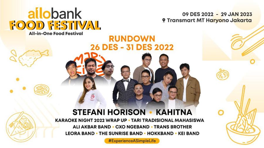 allo bank food festival