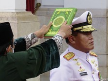 Resmi! Jokowi Lantik Muhammad Ali Sebagai Kepala Staf TNI AL