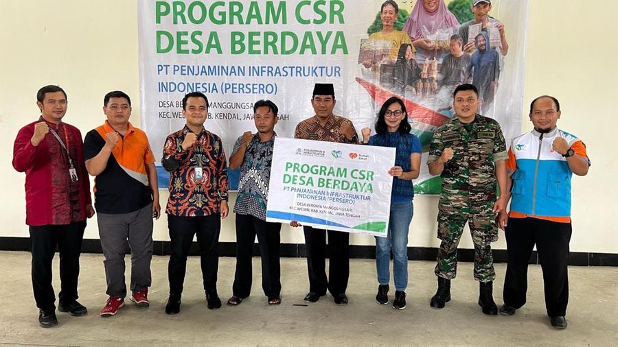 PT Penjaminan Infrastruktur Indonesia (Persero)/PT PII berkolaborasi bersama Rumah Zakat kembali melaksanakan program Corporate Social Responsibility (CSR), berupa Program Pemberdayaan Ekonomi untuk masyarakat desa.