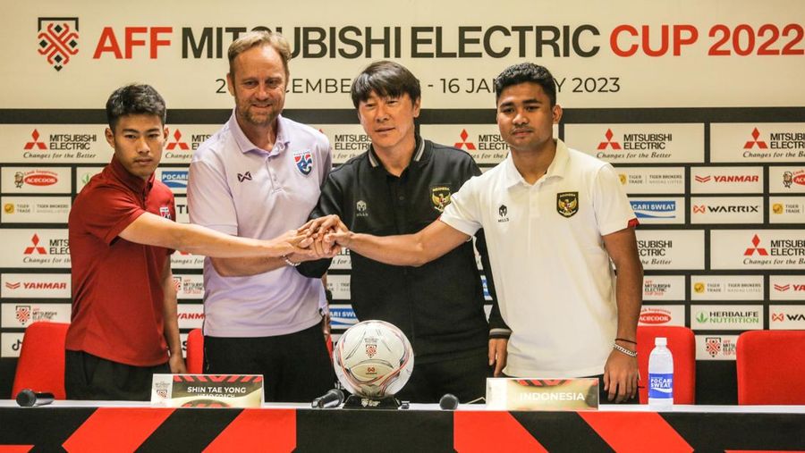 THAILAND VS INDONESIA. (Tangkapan layar via affmitsubishielectriccup.com)