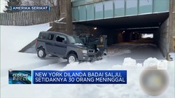 New York Dilanda Badai Salju