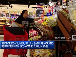 Sektor Konsumer, Salah Satu Penopang Ekonomi RI 2022