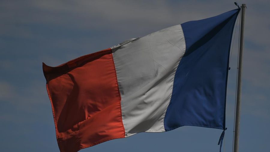 Ilustrasi bendera Prancis (NurPhoto via Getty Images)