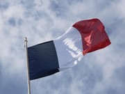 Foto: Ilustrasi bendera Prancis. (NurPhoto via Getty Images)